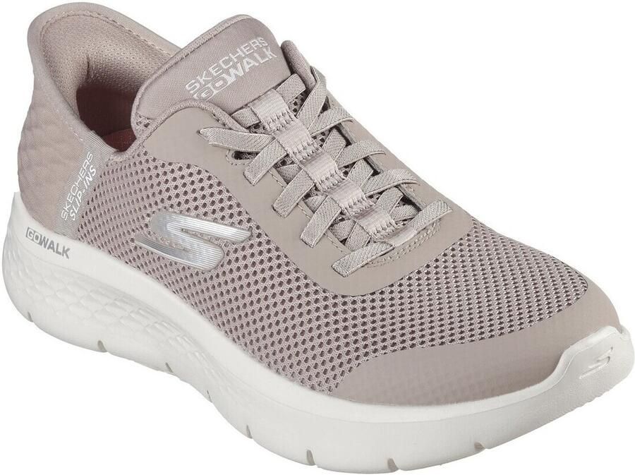 Skechers Slip-ins: GO WALK Flex Grand Entry 124836 TPE Taupe Grijs - Foto 8