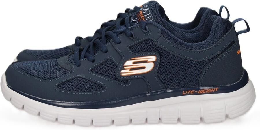 Skechers Burns-Agoura Mannen Marineblauw Sneakers - Foto 4