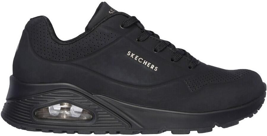 Skechers Skecher Street UNO STAND ON AIR Sneakers WIDE FIT Dames zwart - Foto 3