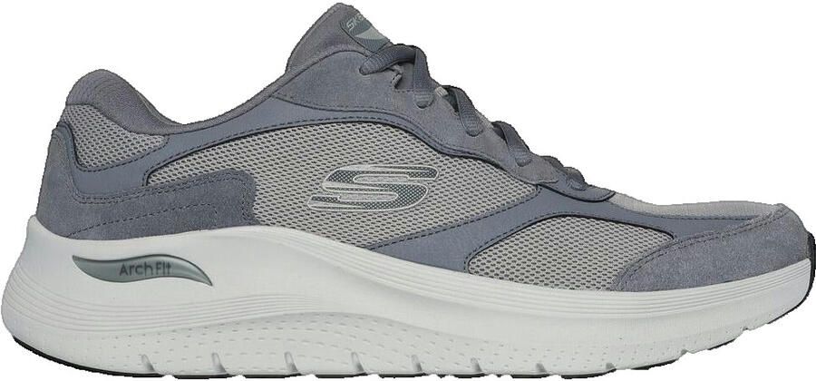 Skechers Arch Fit 2.0 The Keep 232702-GRY Mannen Grijs Sneakers