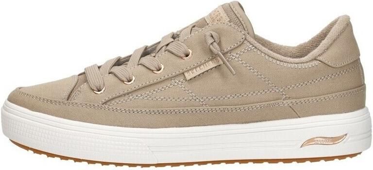 Skechers Arch Fit Arcade Meet Ya There Sneakers Dames Taupe - Foto 13