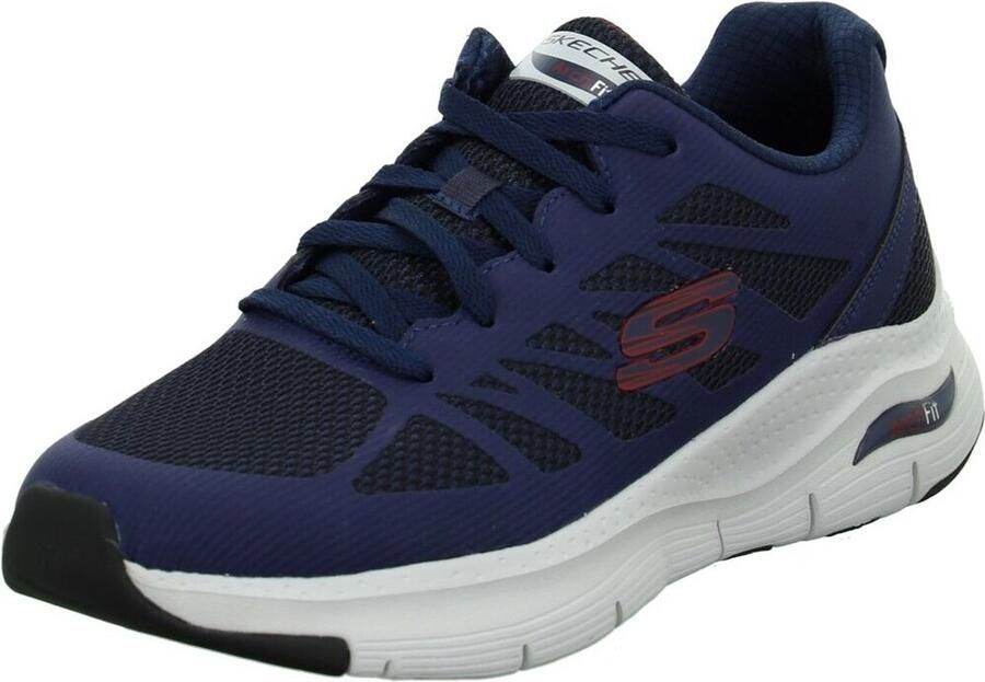 Skechers Arch Fit-Charge Back 232042-NVRD Mannen Marineblauw Trainingschoenen - Foto 5
