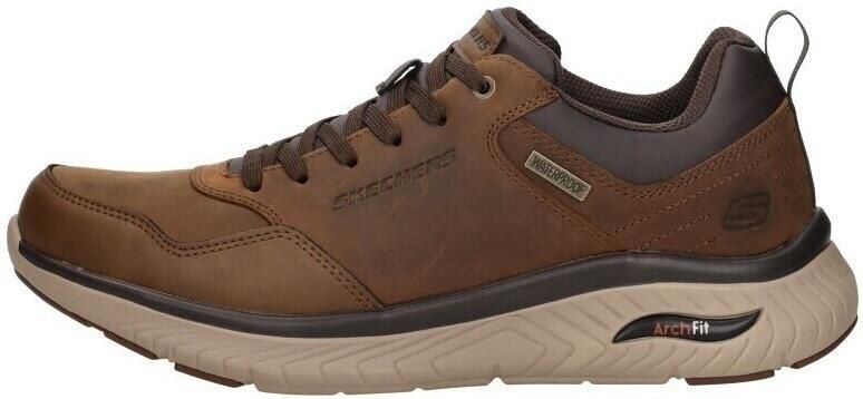 Skechers Arch Fit Crosser Ronaldo Veterschoenen Laag Donkerbruin - Foto 14