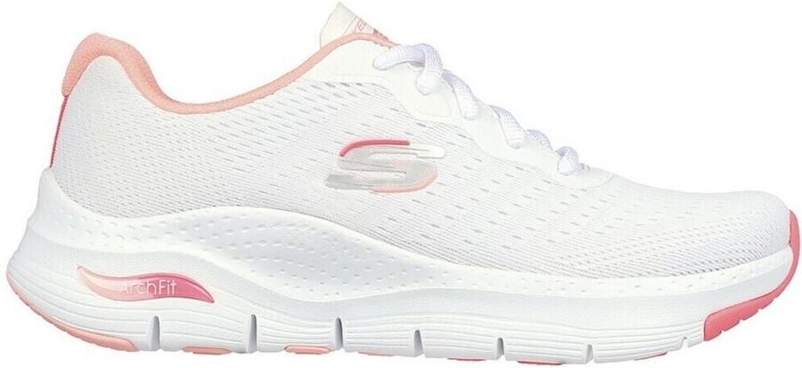 Skechers Arch Fit-Infinity Cool 149722-WPK Vrouwen Wit Sneakers - Foto 4