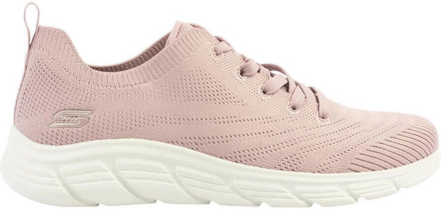 Skechers BOBS B FLEX LO-GRACEFUL STRIDE sneakers dames wit 117591 Blush - Foto 4