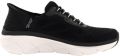 Skechers Slip-ins: D'Lux Walker 2.0 Rezinate Mannen Zwart Sneakers - Zwart