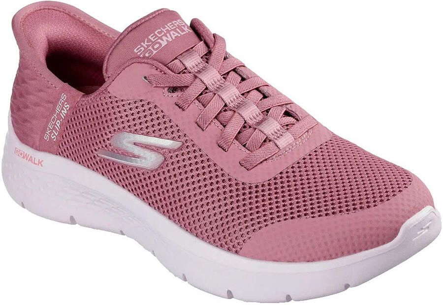 Skechers Lage Sneakers Baskets Go Walk Flex Grand Entry bordeaux - Foto 5