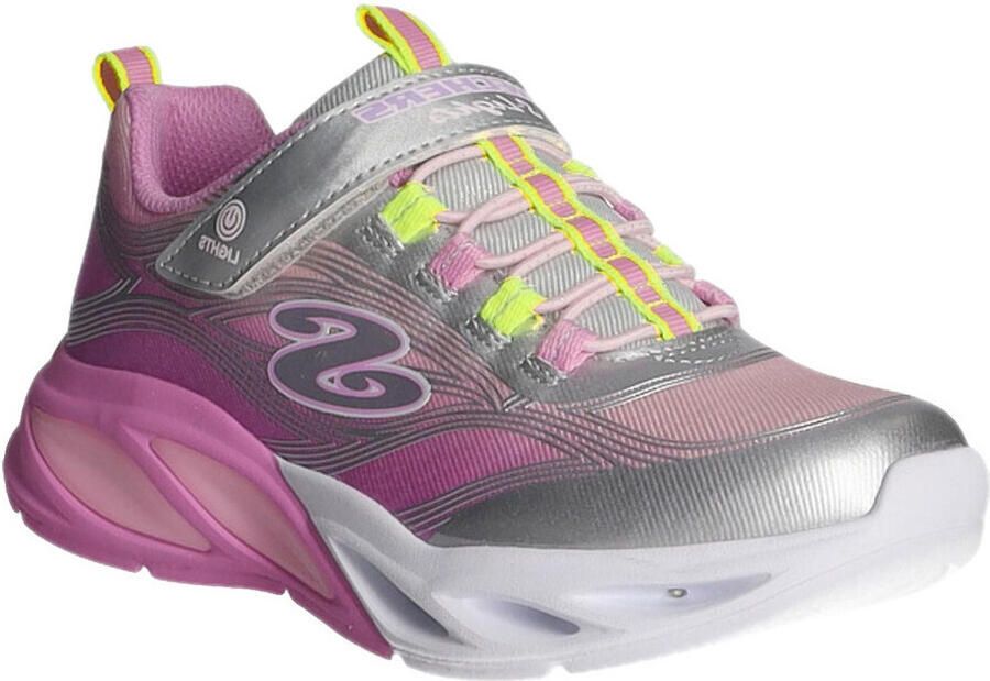 Skechers Lage Sneakers Baskets S-Lights Cosmic Glow argentées - Foto 3