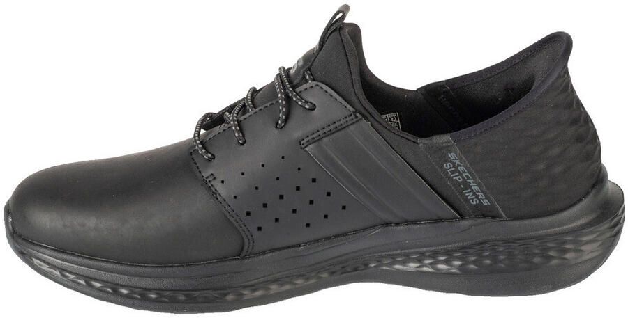 Skechers Lage Sneakers Baskets slade-zachary cuir - Foto 4