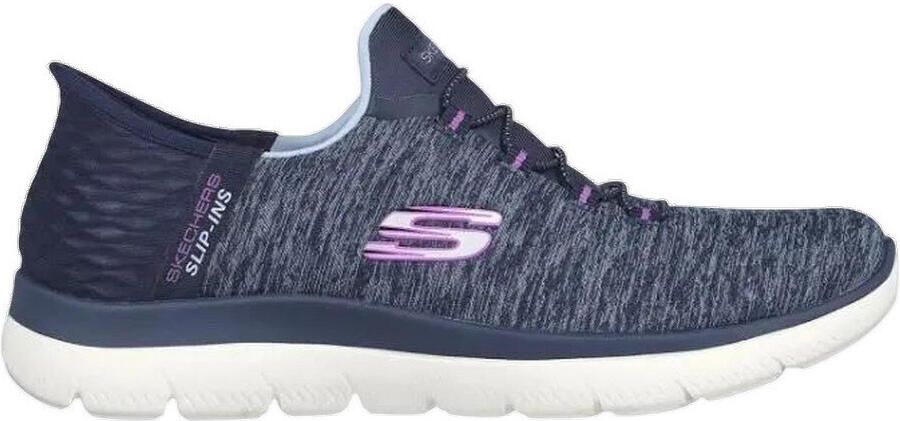 Skechers Slip-Ins Summits Dazzle Navy sneakers Blauw Extra comfort Memory Foam