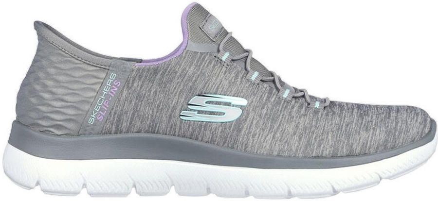 Skechers Instappers SUMMITS DAZZLING HAZE Slip-ins sneaker vrijetijdsschoen met subtiele contrastdetails