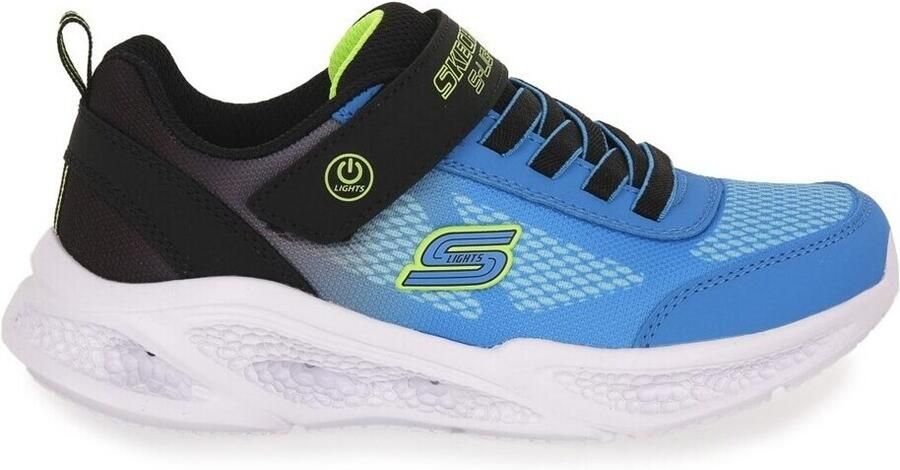 Skechers Meteor-Lights Krendox voor een Blauw Sneakers