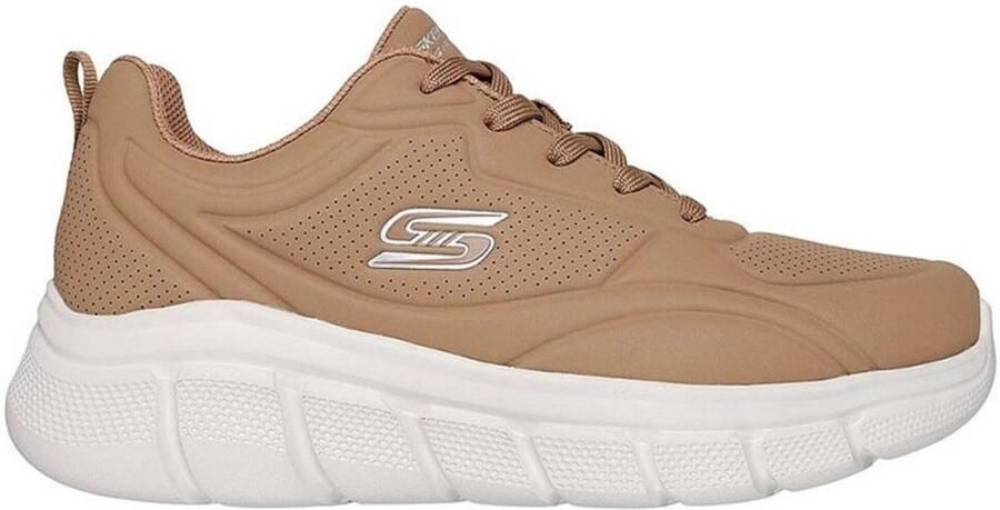 Skechers BOBS B Flex heren sneakers beige Extra comfort Memory Foam