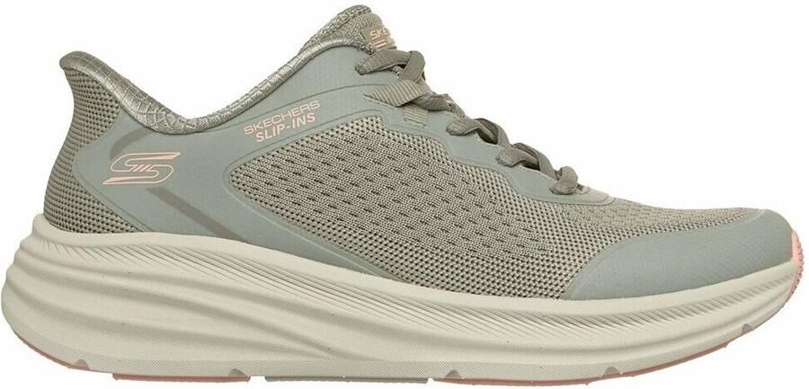 Skechers Slip-ins: BOBS Skillz Too Essential sneakers groen Extra comfort Memory Foam