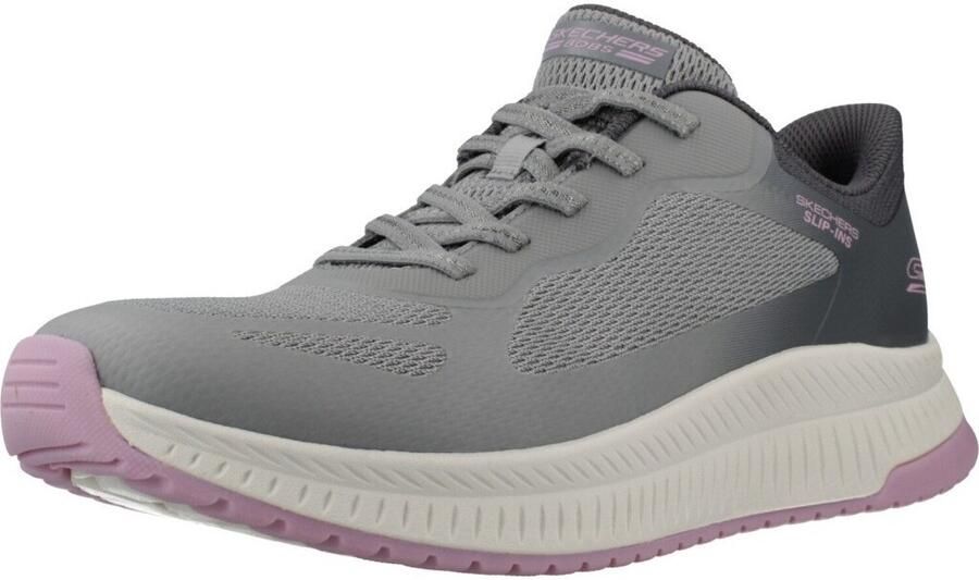 Skechers Slip-Ins Bobs Squad 4 Staple Look Vrouwentrainers Grijs - Foto 2