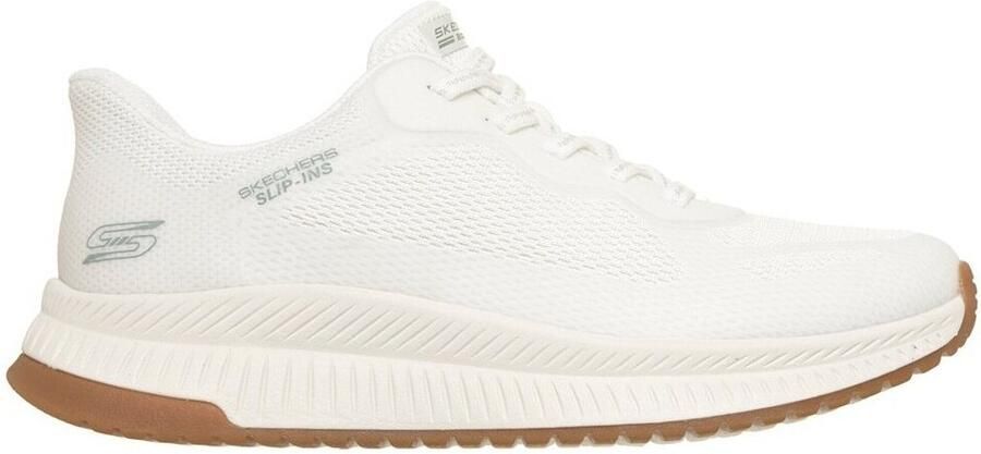 Skechers Slip-on sneakers BOBS SQUAD 4 Slippers vrijetijdsschoen lage schoen met memory foam