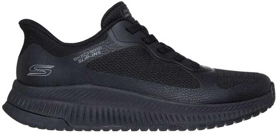 Skechers Slip-on sneakers BOBS SQUAD 4 Slippers vrijetijdsschoen lage schoen met memory foam