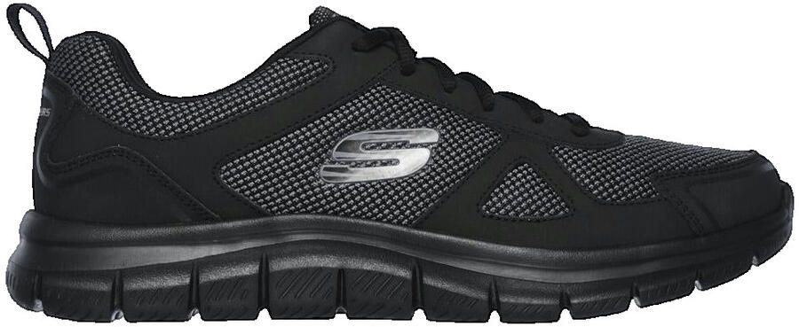 Skechers Track Bucolo 52630-BBK Mannen Zwart Trainingschoenen Sportschoenen - Foto 4