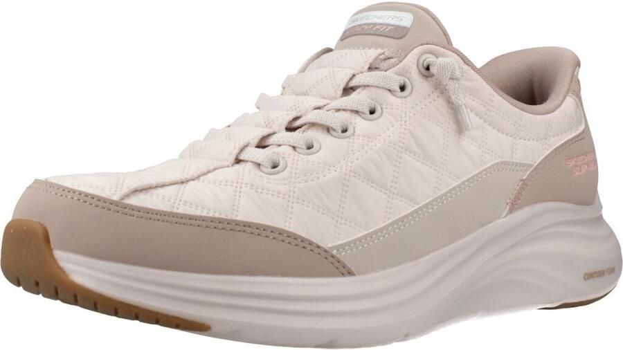 Skechers Hands Free Slip-Ins Contour Foam dames sneaker Beige multi - Foto 12