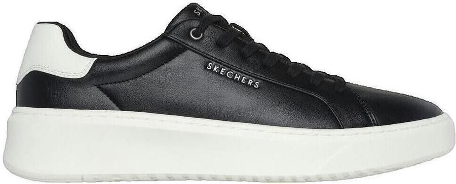 Skechers Court Break Suit Sneaker Heren Sneakers Zwart - Foto 3
