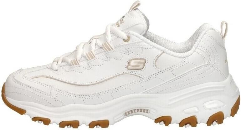 Skechers D'LITES GOOD NEUTRAL 149807-WHT Female White Comfortable Shoes Female 149807-WHT White - Foto 13