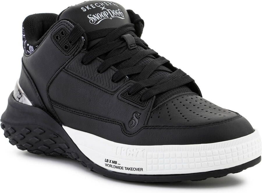 Skechers Sneakers SIZZLE-SNOOP SIZZLE BUCKETS veterschoenen vrijetijdsschoen midcut met air-cooled memory foam