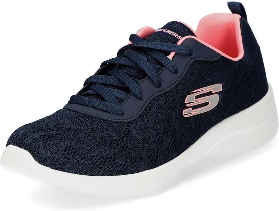 Skechers Dynamight 2.0 Homespun dames sneakers Blauw Maat Extra comfort Memory Foam41 - Foto 4