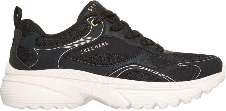 Skechers E Clypse Lite Lunar Walks dames sneakers zwart Extra comfort Memory Foam