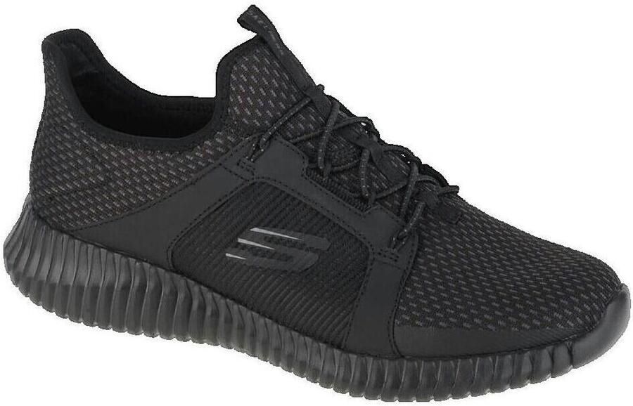Skechers Lage Sneakers Baskets Elite Flex noir