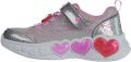 Skechers Lage Sneakers Enchanted Heart Lights - Zilver