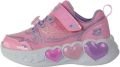 Skechers Lage Sneakers Enchanted Heart Lights - Roze