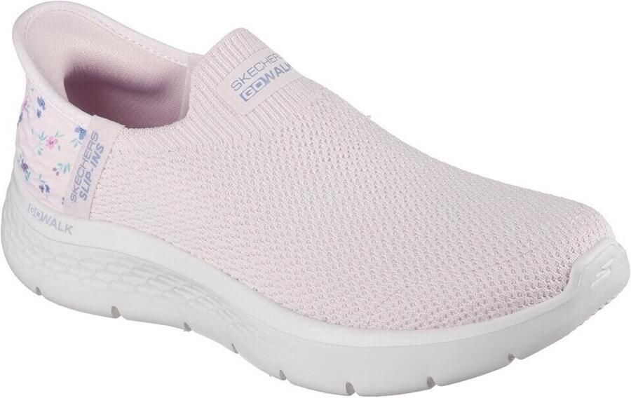 Skechers Slip-on sneakers GO WALK FLEX-SUNSET ROSE vrijetijdsschoen vegan met handsfree slip-ins functie - Foto 4