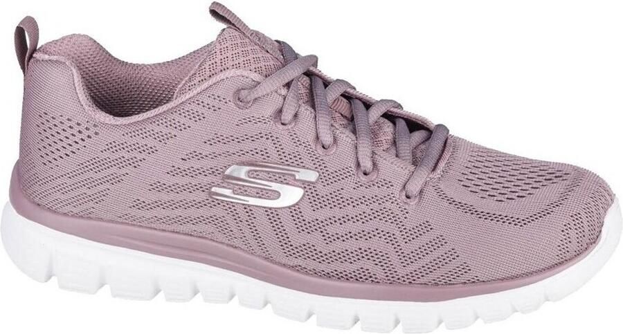 Skechers Sneakers Graceful Get Connected met memory foam vrijetijdsschoen lage schoen veterschoen - Foto 4