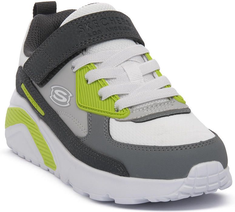 Skechers UNO LITE REVIVAL-EDGE Jongens Sneakers Grijs - Foto 8