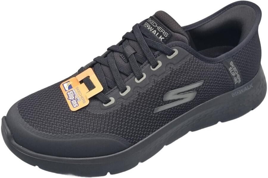 Skechers -art 216332 BBK- instap-slipin-heren-ZWART