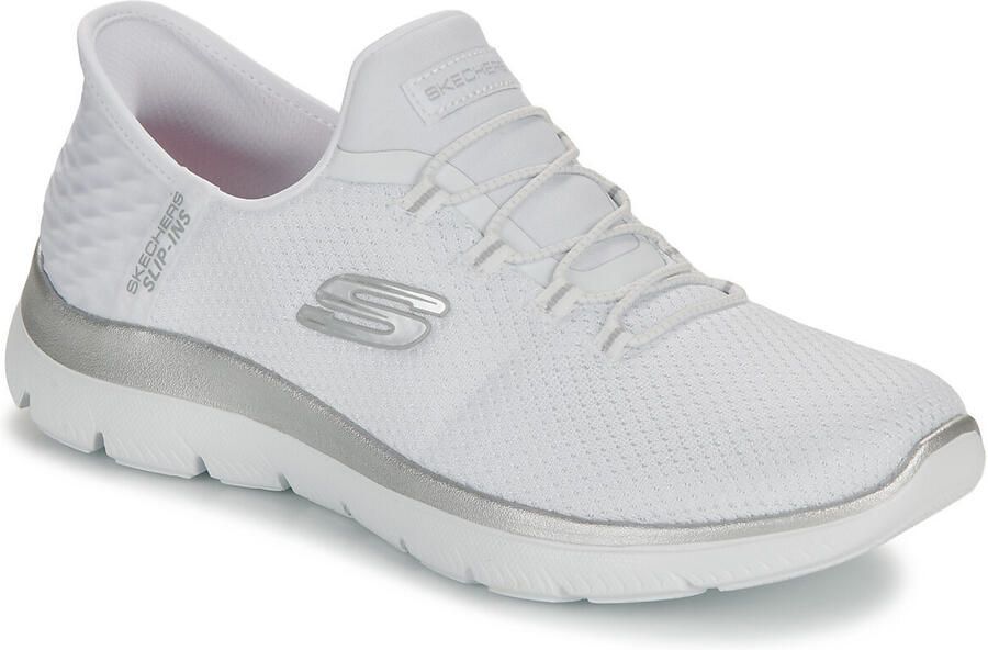 Skechers Slip-on sneakers SUMMITS-DIAMOND DREAM Instapschoen vrijetijdsschoen met praktische slip-in functie - Foto 12