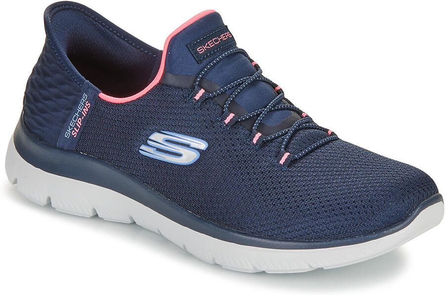 Skechers Slip-on sneakers SUMMITS-DIAMOND DREAM Instapschoen vrijetijdsschoen met praktische slip-in functie - Foto 10