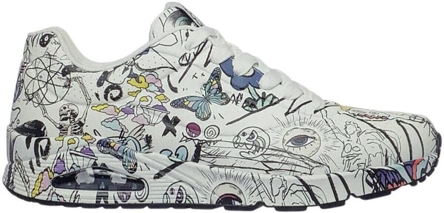 Skechers Uno Process Sketch heren sneaker Wit - Foto 9