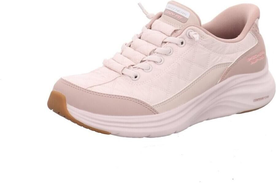 Skechers Hands Free Slip-Ins Contour Foam dames sneaker Beige multi - Foto 10