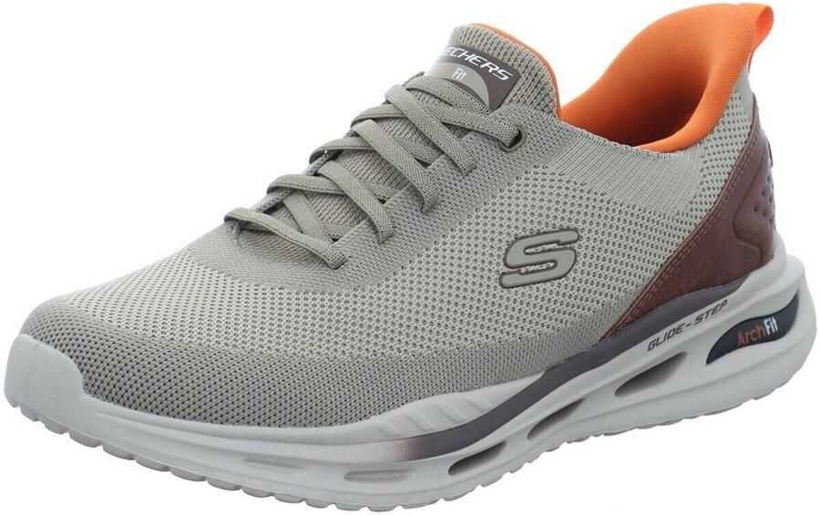 Skechers Slip-Ins Arch fit Orvan Kincade Instappers Heren Taupe - Foto 8
