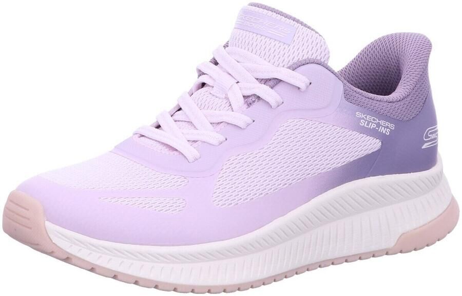 Skechers Slip-Ins Bobs Squad 4 Staple Look Damestrainers Paars - Foto 3