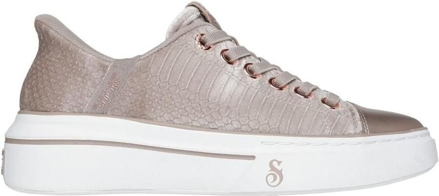Skechers Hands Free Slip-Ins Velvet Snoop dames instapschoen Taupe - Foto 5