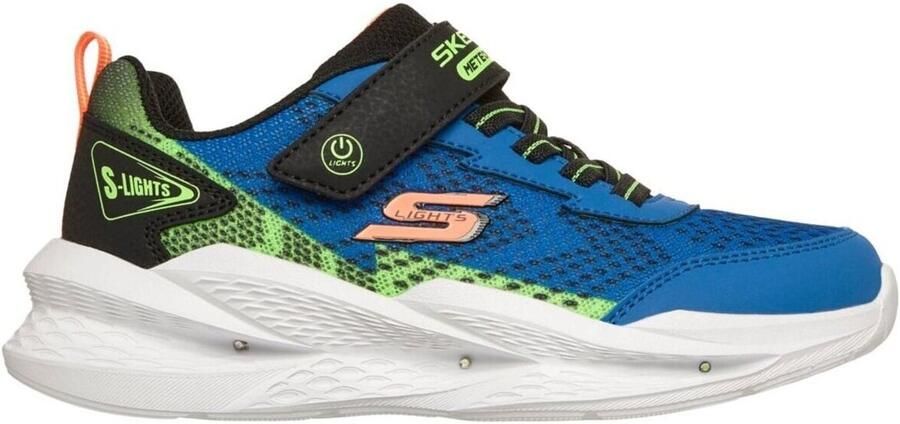 Skechers Meteor-Lights 2.0 sneakers blauw Uitneembare zool - Foto 5