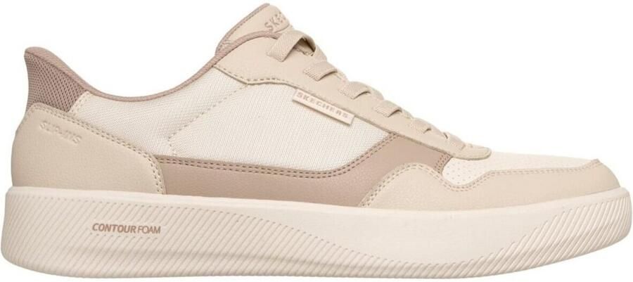 Skechers ARCH FIT COURT BREAK-KOMFORTA Heren Sneakers Naturel - Foto 6
