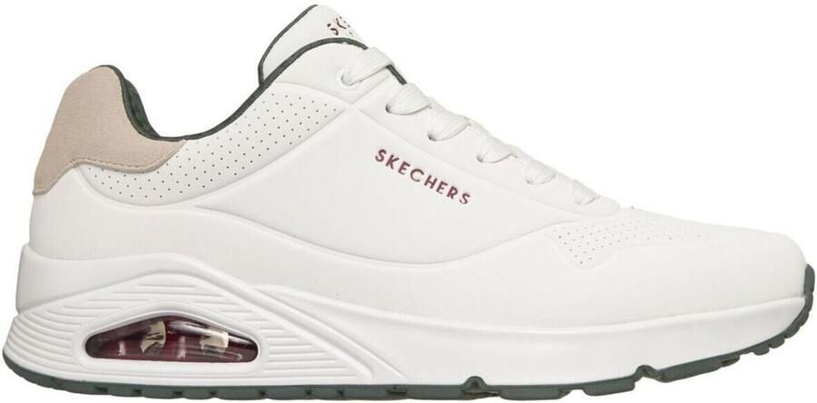 Skechers UNO SUITED ON AIR Heren Sneakers Wit - Foto 8