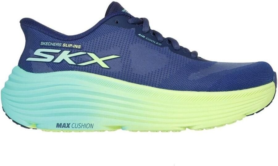 Skechers MAX CUSHIONING ENDEAVOUR Vrouwen Hardloopschoenen Blauw - Foto 3