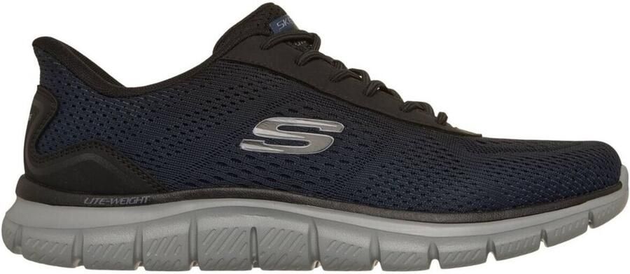 Skechers Lage Sneakers Track Revno Engineered Mesh Round Stretch Lace Slip Ins - Foto 3
