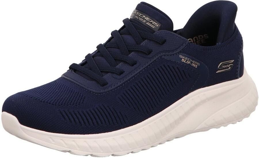 Skechers Slip-Ins: BOBS Sport Squad Chaos Current Muse Vrouwen Marineblauw Sneakers - Foto 3