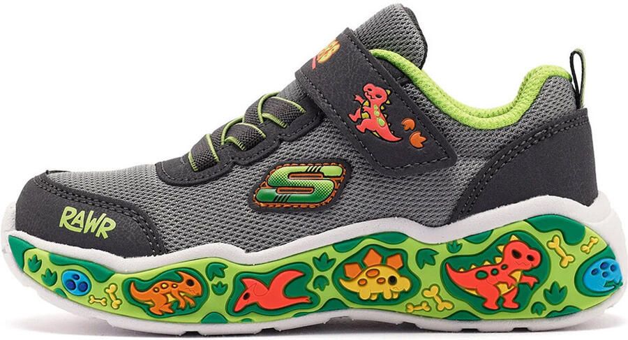 Skechers Play Scene Jongens Sneakers Grijs - Foto 10
