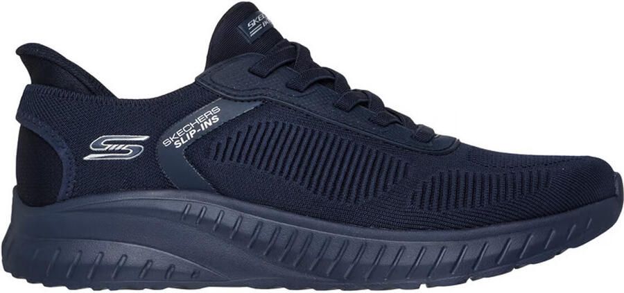 Skechers Slip-Ins: BOBS Squad Chaos Solid Step slip-ins Mannen Marineblauw Sneakers - Foto 3